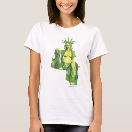観音アメリカ（2025）シャツ Tシャツ (正面)