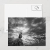 観音菩薩像美術写真 ポストカード (正面/裏面)