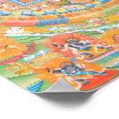 観音菩薩曼荼羅 ポスター (角)