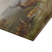 角が付いている木びき台はまな板をし、 カッティングボード (角)