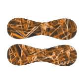 角が四角くオレンジ色の斑点 野球ボール (パネル)