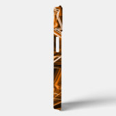 角が四角くオレンジ色の斑点 Case-Mate iPhoneケース (裏面 / 右)