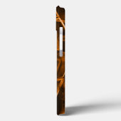 角が四角くオレンジ色の斑点 Case-Mate iPhoneケース (裏面 / 左)