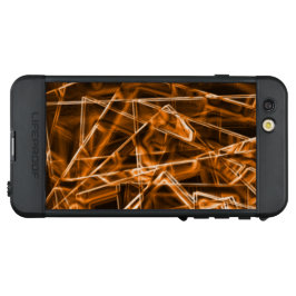 角が四角くオレンジ色の斑点 LifeProof NÜÜD iPhone 6S PLUSケース