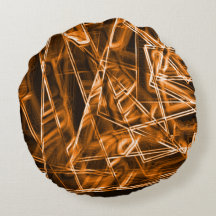 角が四角で「ネオン」オレンジ色の斑点