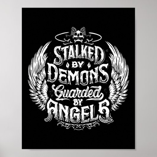 角で守られた悪霊にストーカーされる ポスター (正面)