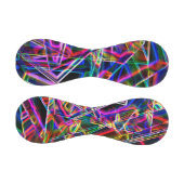 角とネオンカラフル 野球ボール (パネル)