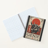 角と深紅の太陽を持つ神話のジェニー ノートブック (内部)