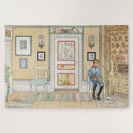 角に座っている少年（Carl Larsson著） ジグソーパズル
