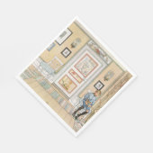 角に座っている少年(Carl Larsson著) スタンダードランチョンナプキン (角)