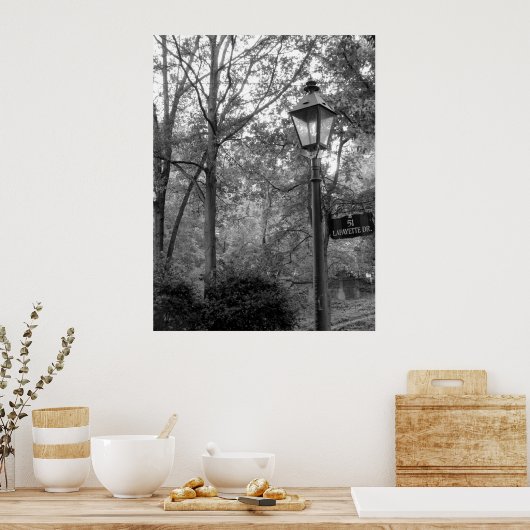 角に ポスター (キッチン)