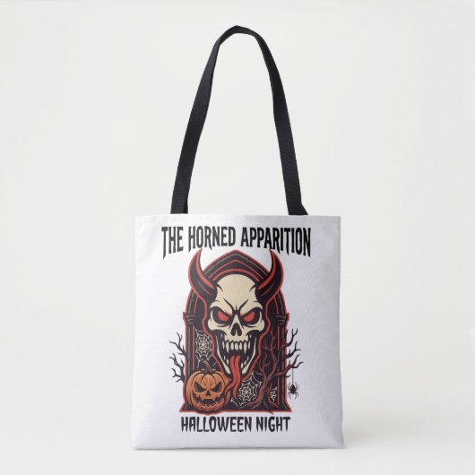 角のある幻影のハロウィン トートバッグ (正面)