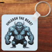 角のある怪物 キーホルダー (裏面)