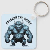 角のある怪物 キーホルダー (裏面)