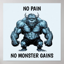 角のある怪物 ポスター