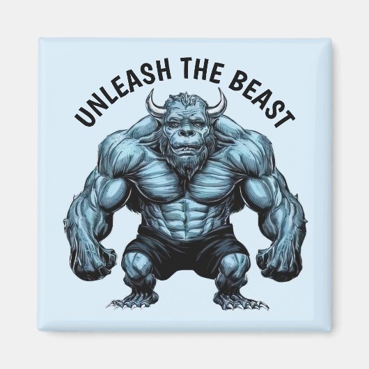 角のある怪物 マグネット (正面)