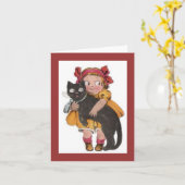 角ののまわりにノートカード カード (黄色い花)