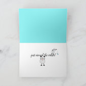 「角のまわりにだけ」サンキューカード サンキューカード (内部)