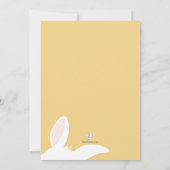 角のバニーの招待状 招待状 (裏面)