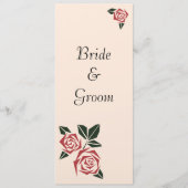 角のバラ プログラム (正面)