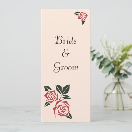 角のバラ プログラム (スタンド正面)