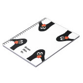 角のペンギン ノートブック (左側)