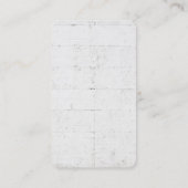 角の丸い灰色のエレガント壁 名刺 (裏面)