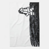 角の子ども キッチンタオル (縦)