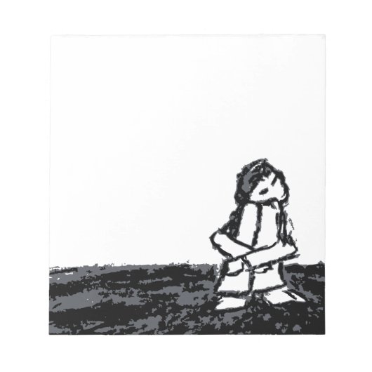 角の子ども ノートパッド (正面)