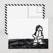 角の子ども ポストカード (正面/裏面)