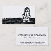 角の子ども 名刺 (正面/裏面)