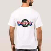 角の小型のロゴ Tシャツ (裏面)