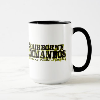 角の打撃の黄色の白熱マグ マグカップ