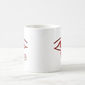 角の目 コーヒーマグカップ (中央)