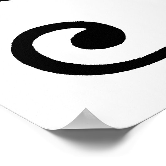 角の目 ポスター (角)