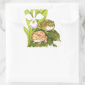 角の華美カエル スクエアシール (バッグ)