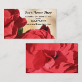 角の赤いForalの名刺 名刺 (正面/裏面)