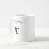 角の達人、πの魔法使い、偉大なる教師 コーヒーマグカップ (正面左)
