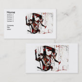 角の酒屋 名刺 (正面/裏面)