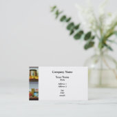 角の食料雑貨品店 名刺 (スタンド正面)