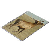 角のE35ブルエルクグラス ノートブック (左側)