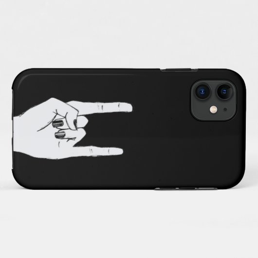 角のiphone 4ケース Case-Mate iPhoneケース (裏面(横))