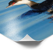 角ばったグリーンのプロフィール フォトプリント (角)