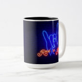 角を上げるロック転がn ツートーンマグカップ (正面右)