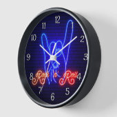 角を上げるロック転がn 壁時計 (傾斜)