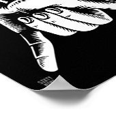 角を下おもしろいろ ポスター (角)