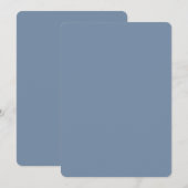 角を丸くした最小5x7の白いSave the Dateカード セーブザデート (正面/裏面)
