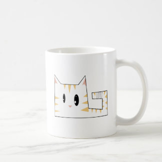 角を付けられた子猫 コーヒーマグカップ