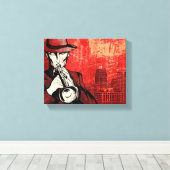 角を持った人 キャンバスプリント (インサイチュ (ウッドフロア))