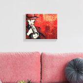 角を持った人 キャンバスプリント (インサイチュ (リビング))